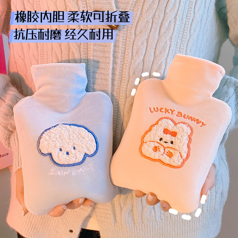 芸青オリジナルのぬいぐるみ湯たんぽかわいい灌水防爆学生は湯たんぽを取り外してアニメ注水して手を温める|undefined