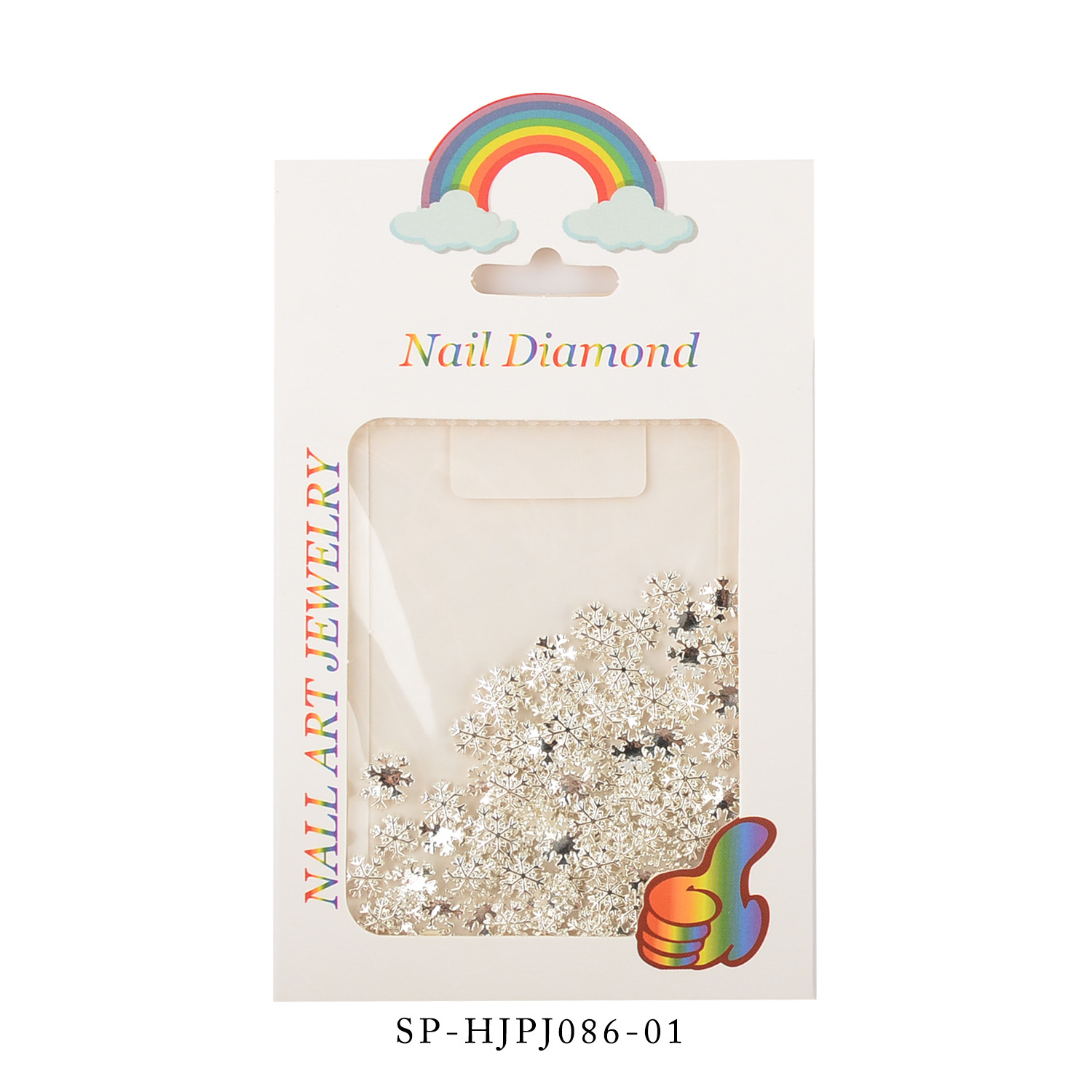 Accesorios de uñas de Navidad copo de nieve Aleación de Arte de uñas plata copo de nieve metal parche fino arte de uñas copo de nieve parche joyería