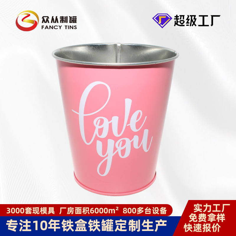 定制马口铁手提可口可乐迷你冰桶啤酒冰桶跨境金属防漏镀锌铁冰桶