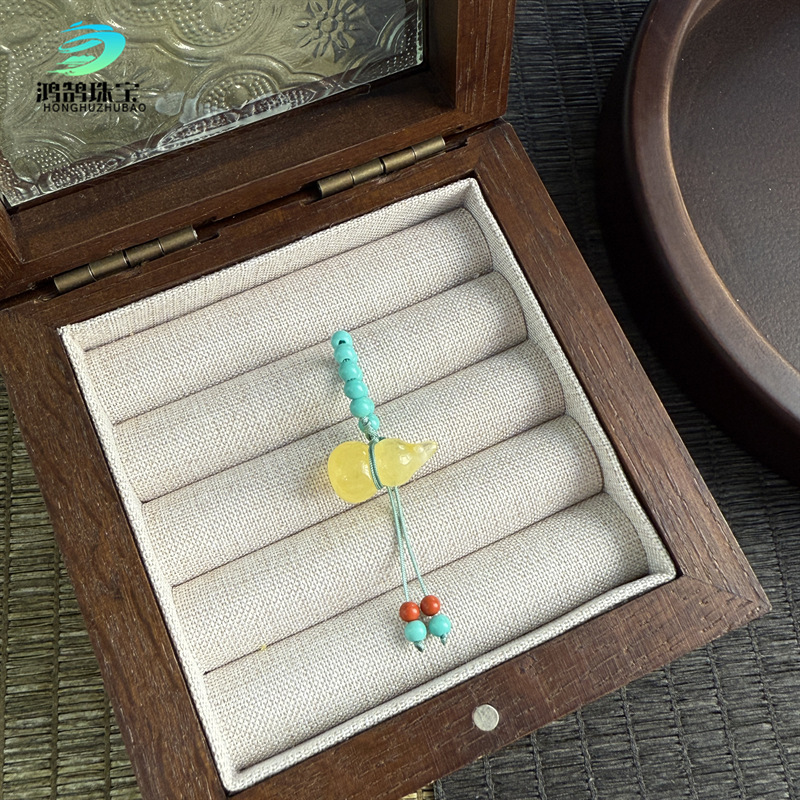 Hand-Woven Second-Generation Beeswax DIY Accessories, Beaded Jewelry, Bracelet Spacers, and Decorative Pendants