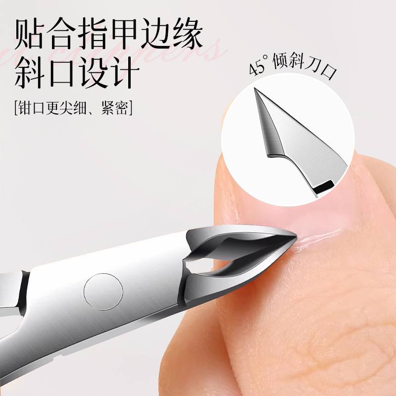 LMLTOP acero inoxidable tijeras de piel muerta + cuchillo de uñas combinación conjunto de eliminación de uñas de belleza de piel muerta vales LLT30