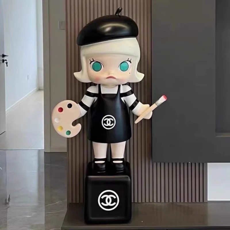 재스민 소파 사이드 TV 내각 층 대형 장식품 핸드 헬드 작은 그림 홈 거실 쇼핑몰 가게 장식