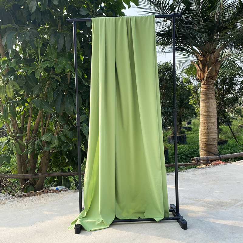 Cortina de estilo chino clásico, diseño de caligrafía y paisaje, ideal para interiores o fondos decorativos