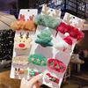 Christmas hair accessory, cute set, hairgrip for elderly, suitable for import, 4 piece set