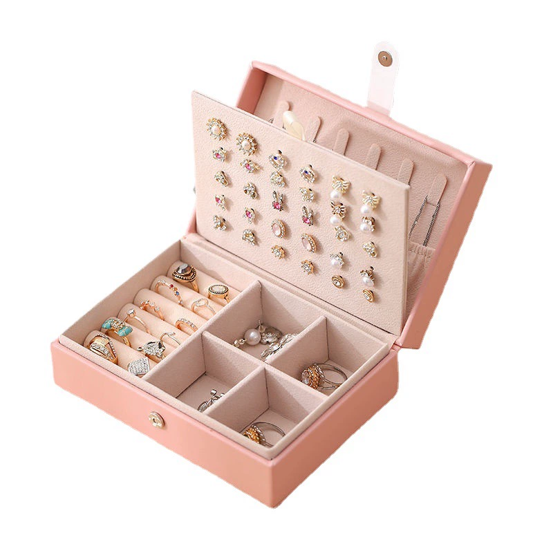 (Cross-border trading), storage system, storage box, earrings, wooden capacious necklace, direct factory sales
