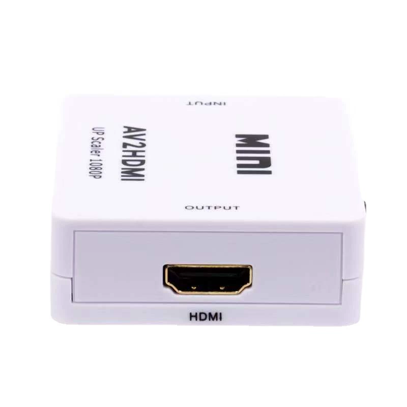 Преобразователь HDMI в AV, HDMI→AV HD-конвертер с поддержкой 1080p и выходом RCA