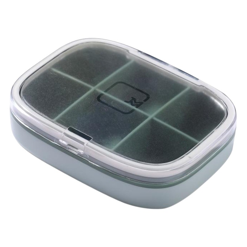 Zowei Second-Generation Upgraded Small Pill Box, Convenient Medicine Storage Box, Office Carry-On Multi-Compartment Waterproof Pill Box