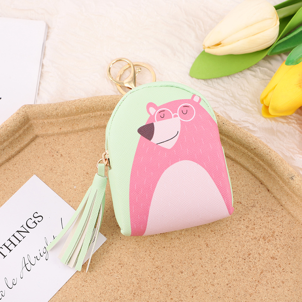 Kid'S Animal Pu Leather Zipper Kids Wallets display picture 4