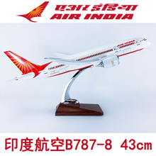 43cm�w�Cģ��ABS���Ϸ����wģ��ģ�͙Cӡ�Ⱥ���B787-8ӡ�Ⱥ���