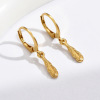 Fashionable brand earrings, European style