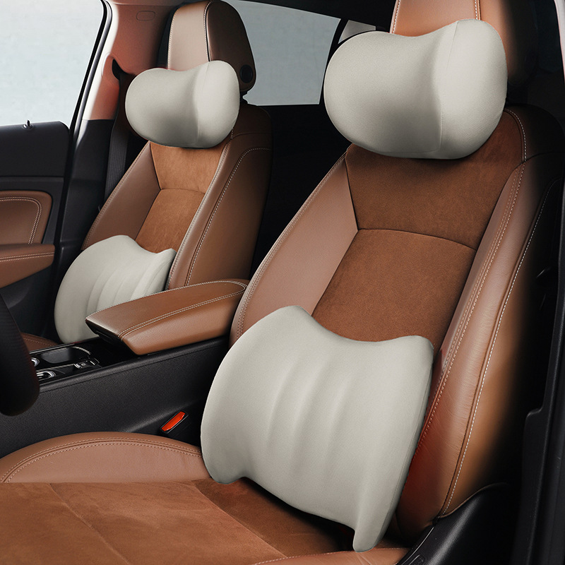 국경 도매 자동차 헤드 레스트 요추 소파 운전 좌석 등받이 자동차 메모리 코튼 백 쿠션 홈