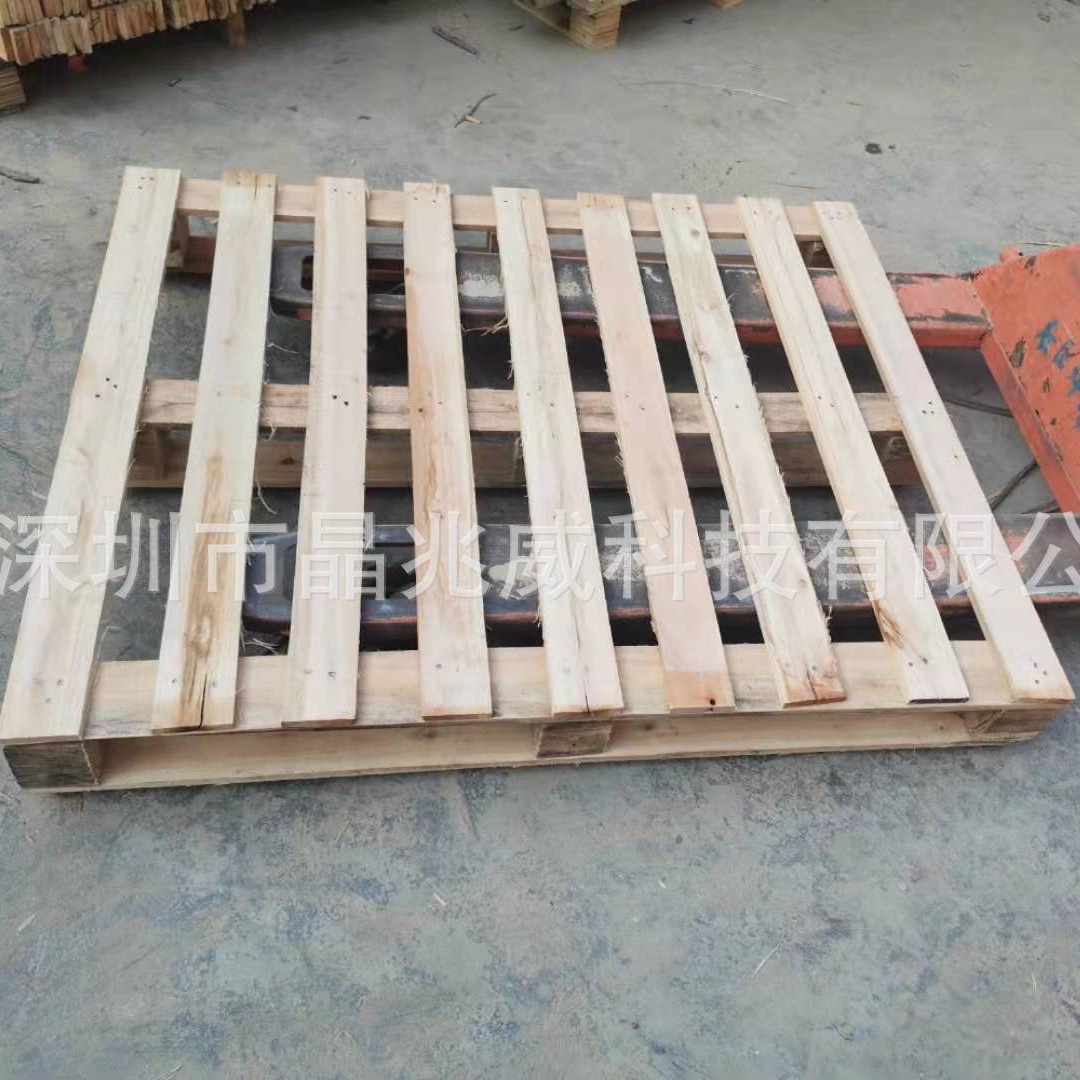 木卡板四面进叉车海运货柜木托盘含熏蒸证书 出货用木栈板免熏蒸