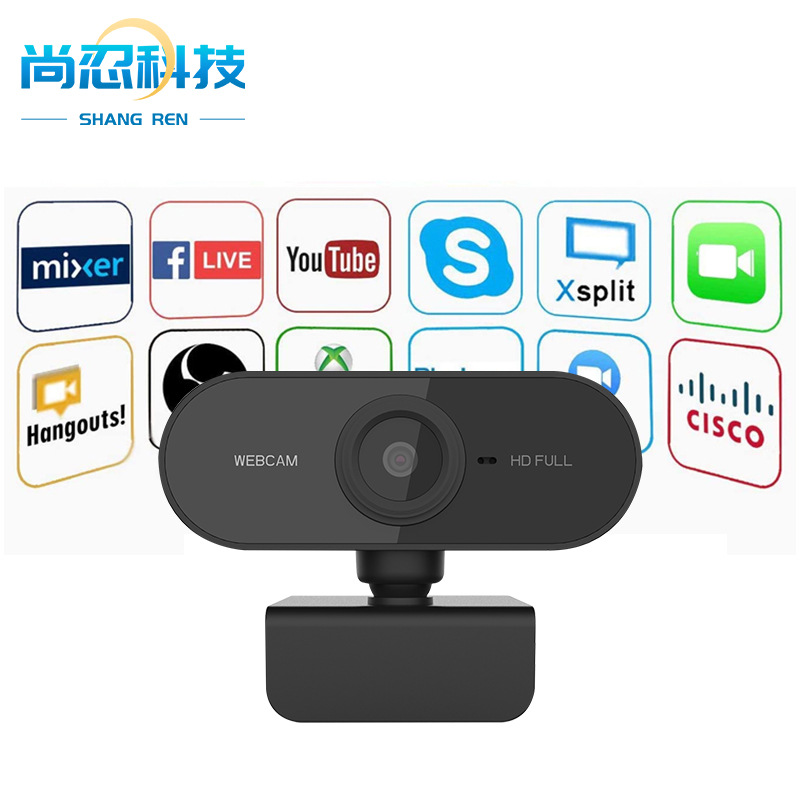 HD PC Camera 1080P Network Conference Video Live Camera computer…