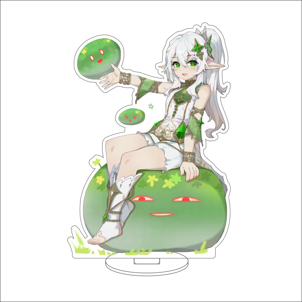Acrylic Stand Nasida 16 cm, chibi two-dimensional cute desktop ornament, multi-color options