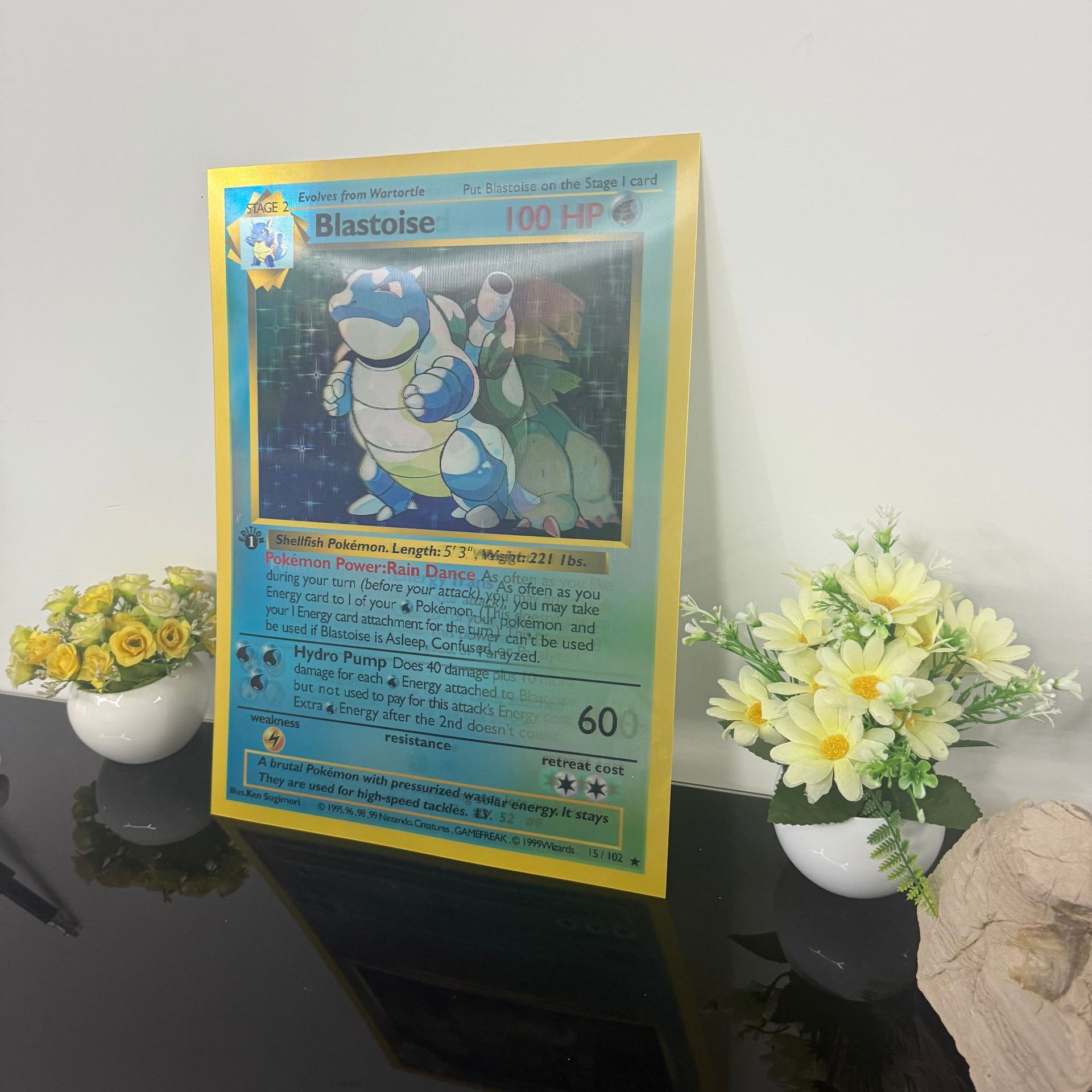 Animación 3D Pintura tridimensional Bao Ke Meng Póster Dragón que escupe fuego/Tortuga de flecha de agua/Miao Frog Semilla Pintura de rejilla Spot al por mayor