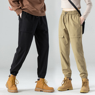 Women's Outdoor Spring and Autumn Sports Leisure Bird Home Soft Shell Pants Mountaineering Pants Windproof Waterproof Hiking Cockwork Pants for Men