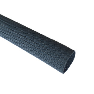 Factory Customized Braided Mesh Tube Expandable Mesh Sleeve Nylon Pet Flame-Retardant Braided Snake Skin Mesh Cable Harness Pet Material
