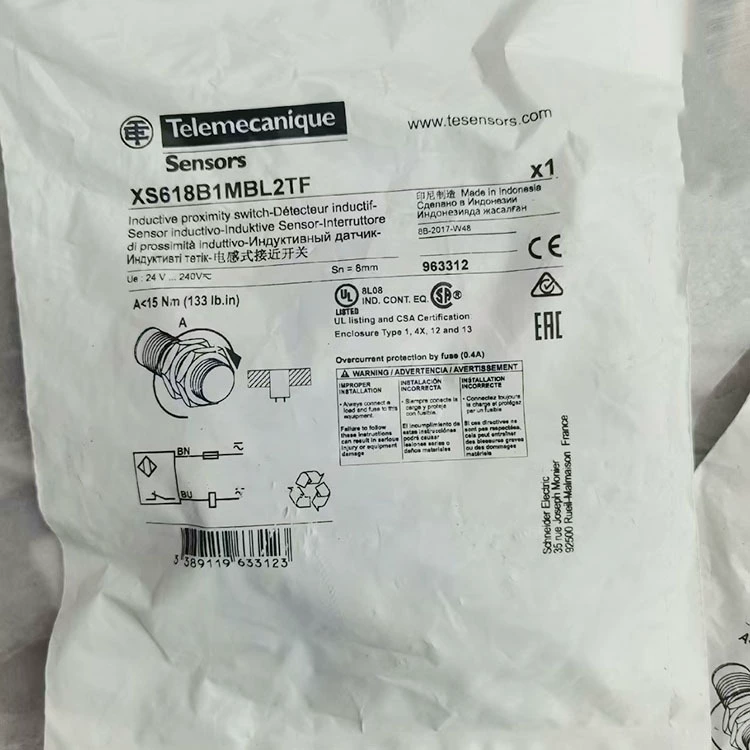 XS618B1MAL2TF/XS618B1MBL2TF Шнайер/Немецкий индуктивный переключатель приближения новый оригинальный подлинный