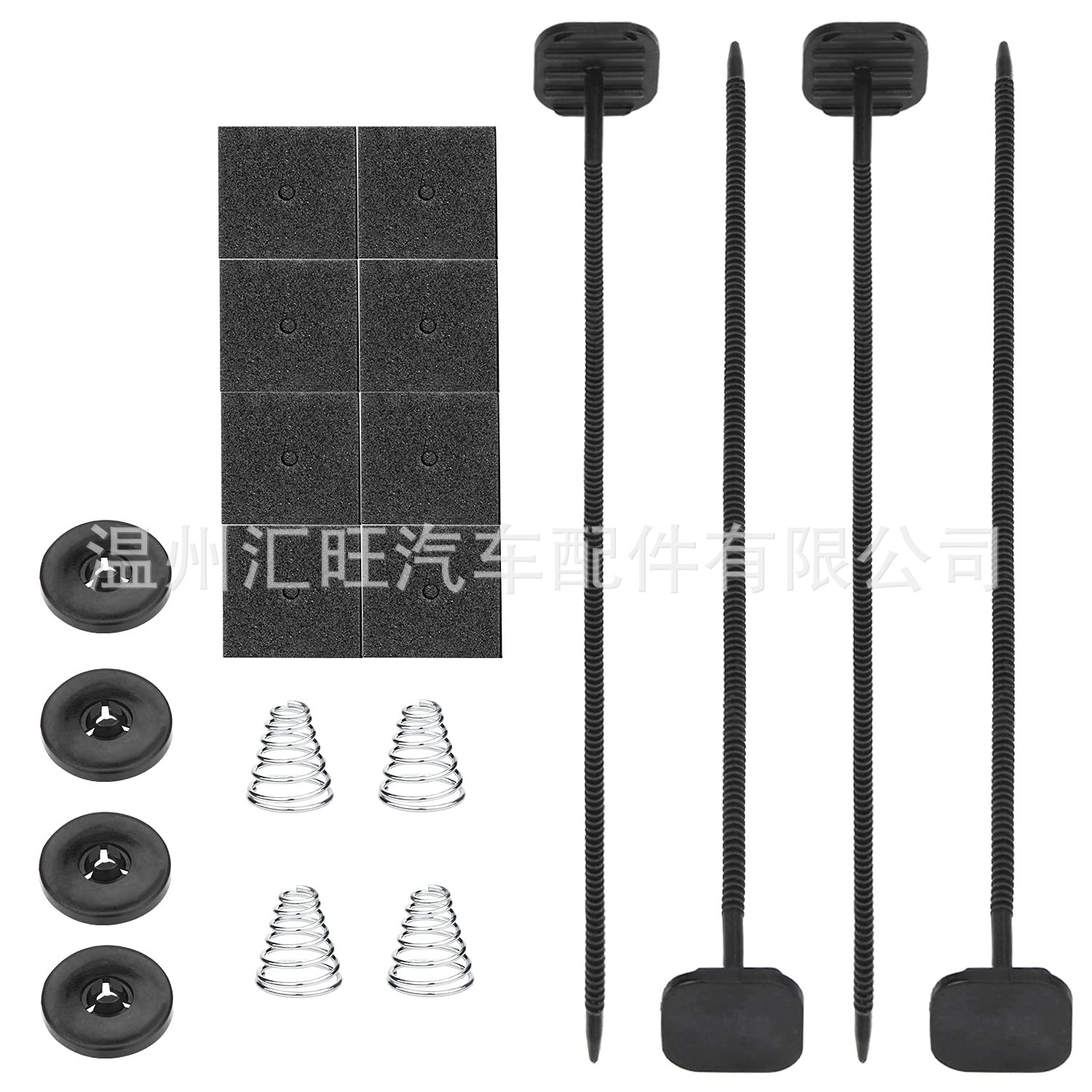 (Cross-border trading), electronic electric car, air fan, ties (clamps) with zipper, radiator, clips included 5
