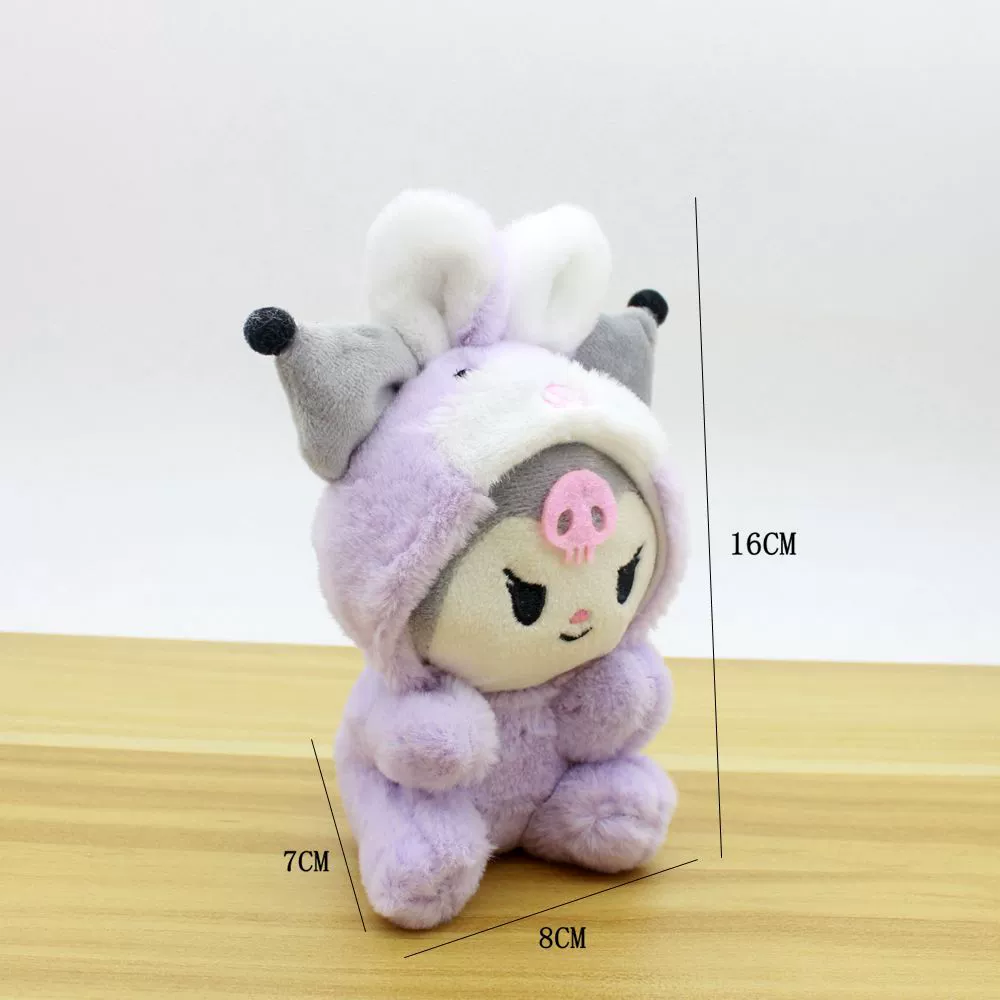 Sanrio, милый плюшевый игрушка, креативный брелок, мультяшная кукла, букет