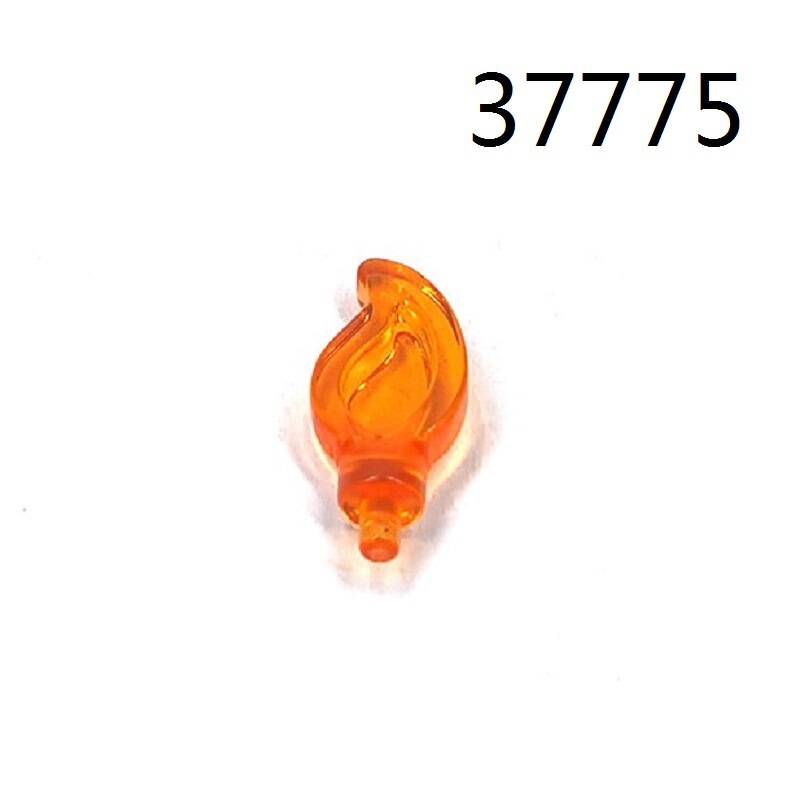 [50g minimum order] 37775 building block accessories compatible with domestic scene decoration props small flame candle cake