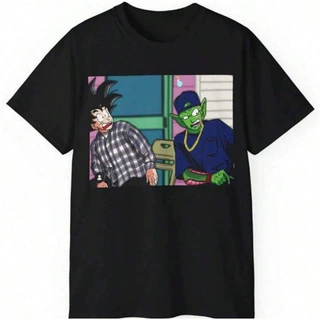 跨境欧码纯棉Rare  Goku Small Friday Unisex Anime Shirt Graph