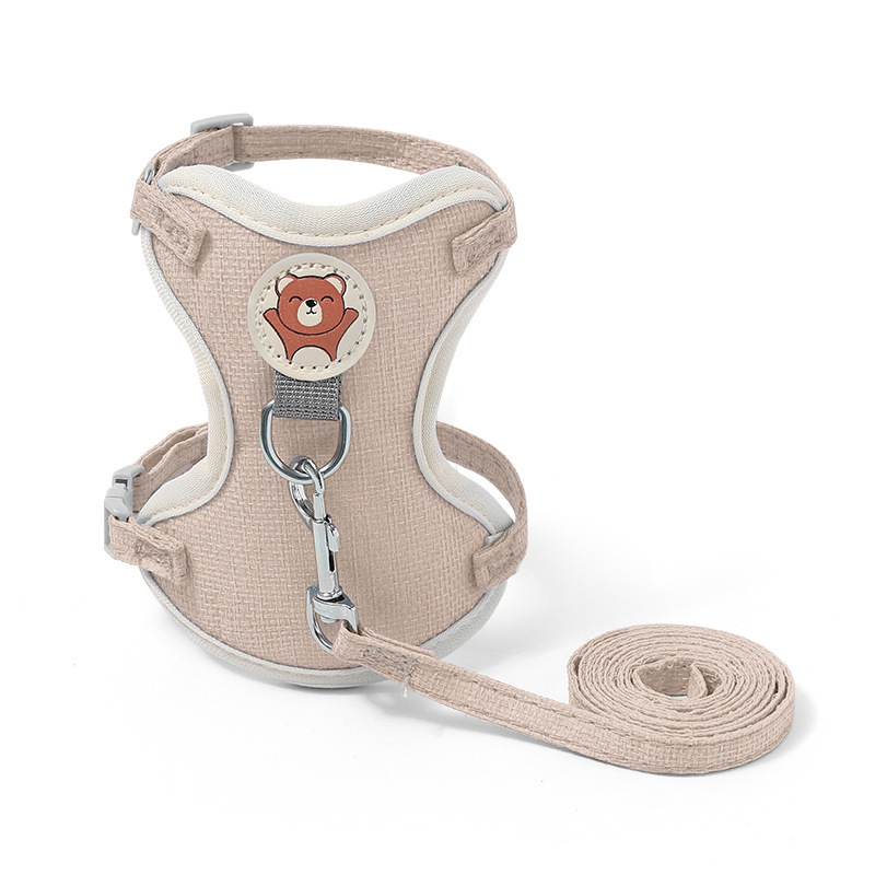 Transfronterizo nuevo chaleco de la correa del pecho del animal doméstico correa de gato perros medianos y pequeños anti-rotura correa de perro al por mayor