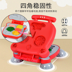 Children's Play Dough Burger Maker Pasta Maker Clay Mold Tool Set DIY Play Dough Super Light Clay Girls 