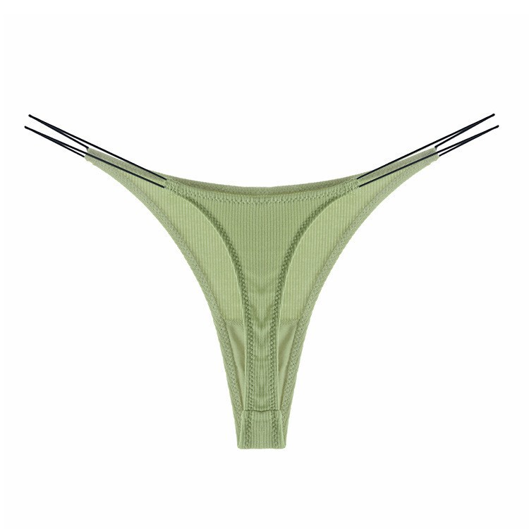 Carefully Selected Lycra Fine Thread Cotton Women's Sexy T-Pants Thin Straps Comfortable Breathable Thong Bikini Sports Underwear Carefully Selected Lycra Fine Thread Cotton Women's Sexy T-Pants Thin Straps Comfortable Breathable Thong Bikini Sports Underwear