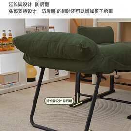 出租屋躺椅办公室午休午睡单人床两用椅可躺可坐椅靠背沙发座椅子