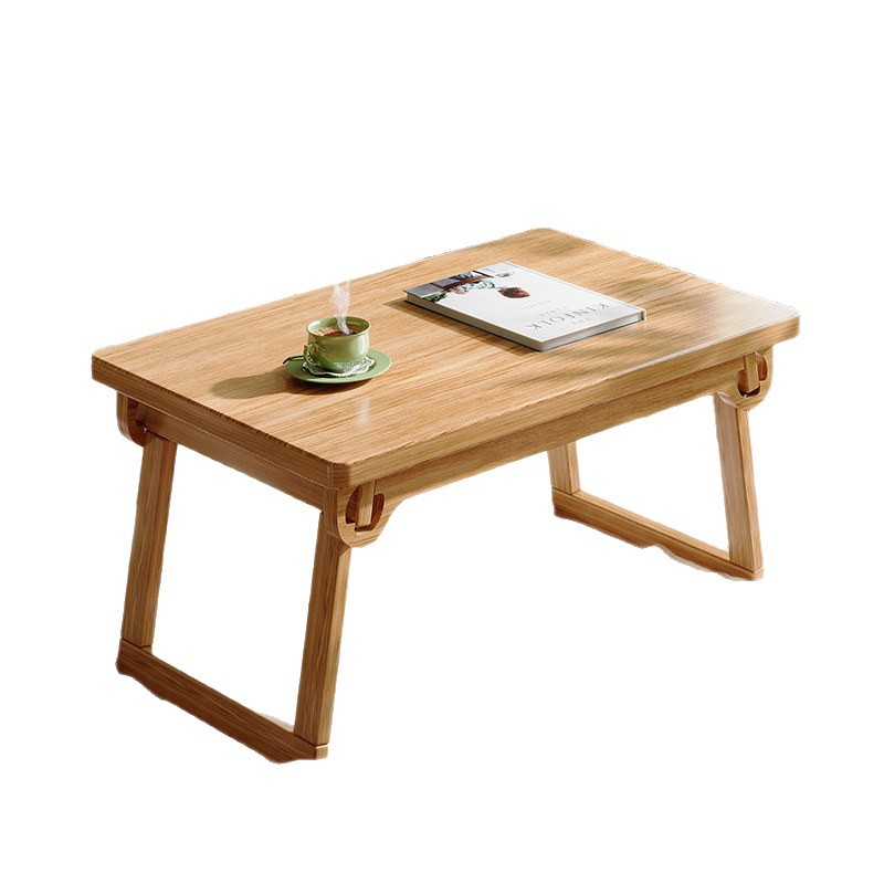 Ventana flotante pequeña mesa casera de madera sólida kang mesa de comida rural kang mesa de té tatami japonesa mesa de estudio en la cama
