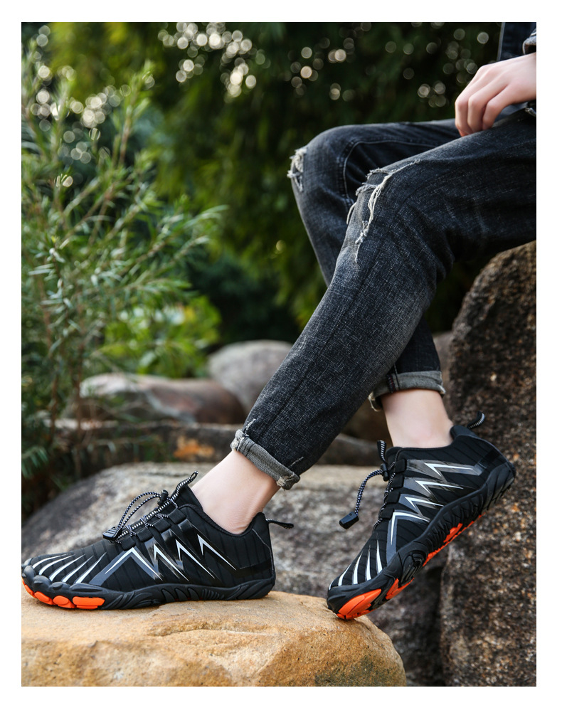ZEPYFXIT - Chaussures Minimalistes Barefoot (Pieds Nus) Pour Homme Et Femme - Semelle Zéro-Drop, Bout Large - Trail, Fitness