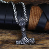 Men's necklace stainless steel, Scandinavian jewelry, Aliexpress, Birthday gift, wholesale