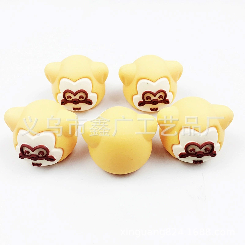 Cartoon silicone rollerball pen PVC, accessories for elementary school students, custom-made
