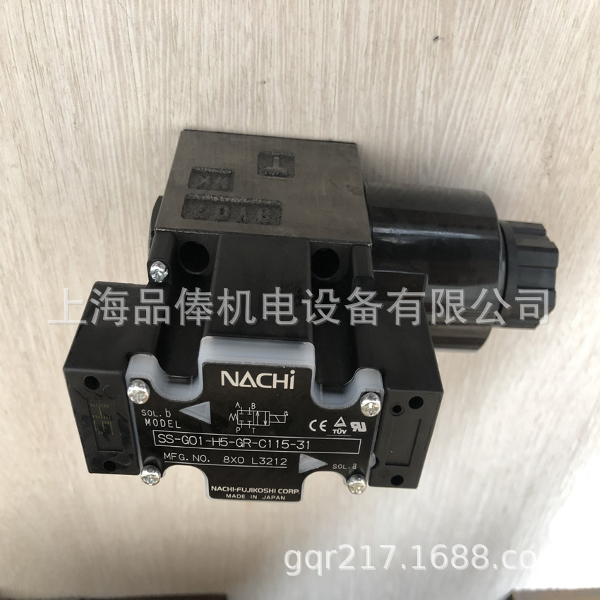 SS-G01-C9-GR-D2-31日本不二越NACHI电磁阀 CA-G06-1-20