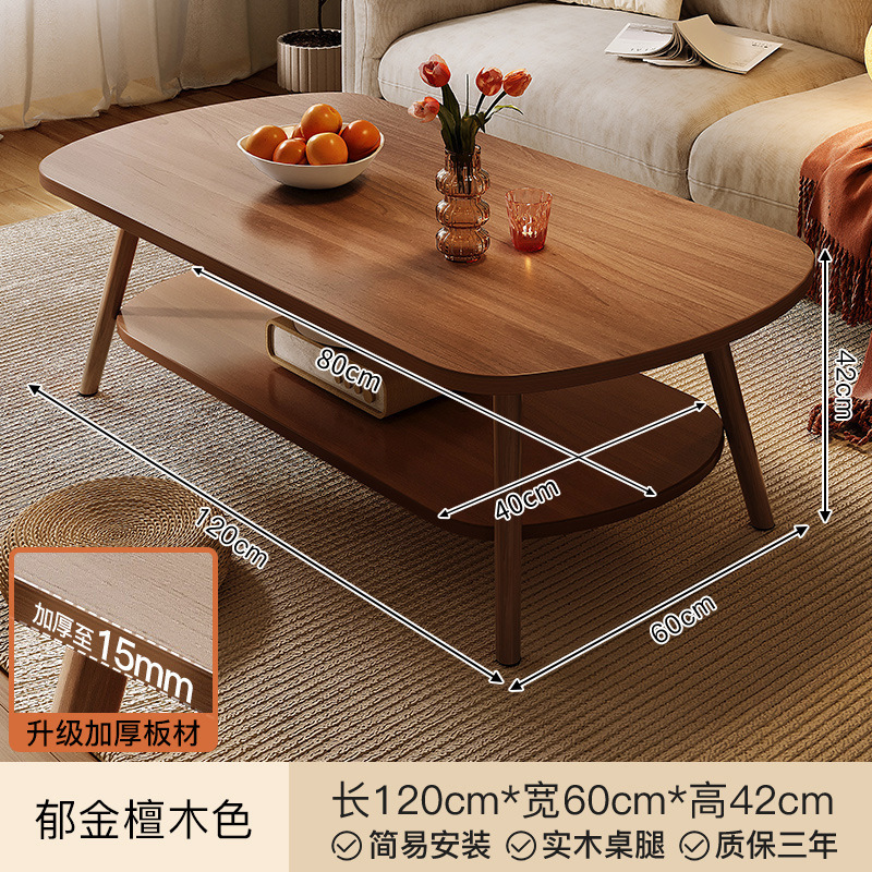 Mesa de café sala de estar hogar mesa Simple sofá moderno simple mesa auxiliar Nordic pequeño apartamento balcón mesa de té pequeña mesa redonda