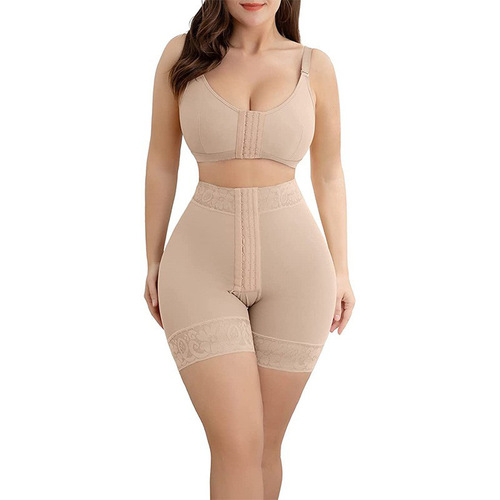 Cross-border body-shaping garments, high-waisted tummy-controlling butt-lifting pants, tight-fitting cross-over pants, figure managers, integrated waist-protecting shaping pants