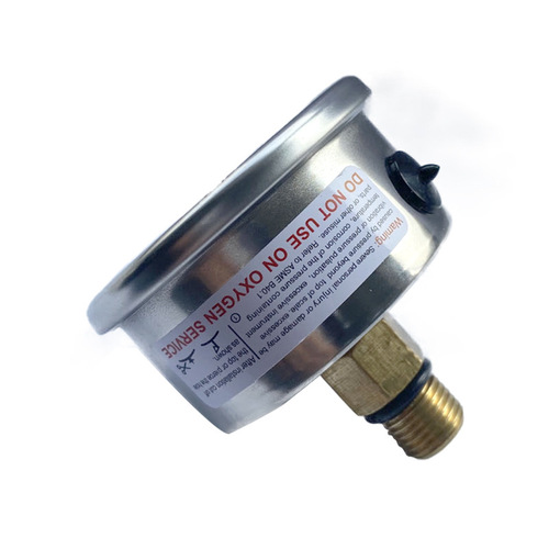 Swimming pool pressure gauge sand tank head stainless steel pressure gauge vacuum negative pressure gauge water treatment pressure gauge precision oil pressure gauge