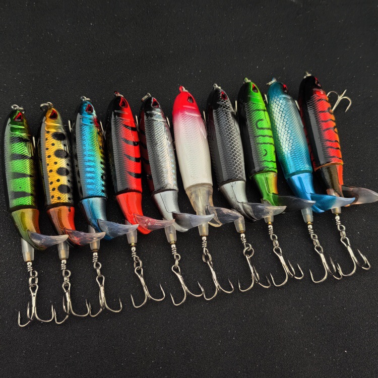 Factory direct supply floating water surface tractor set wave climbing fake bait black fish bait catfish bait propeller lure Factory direct supply floating water surface tractor set wave climbing fake bait black fish bait catfish bait propeller lure
