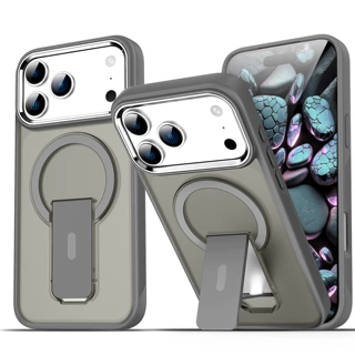 适用苹果18Promax手机壳磁吸肤感16喷油支架磨砂iPhone17保护套14