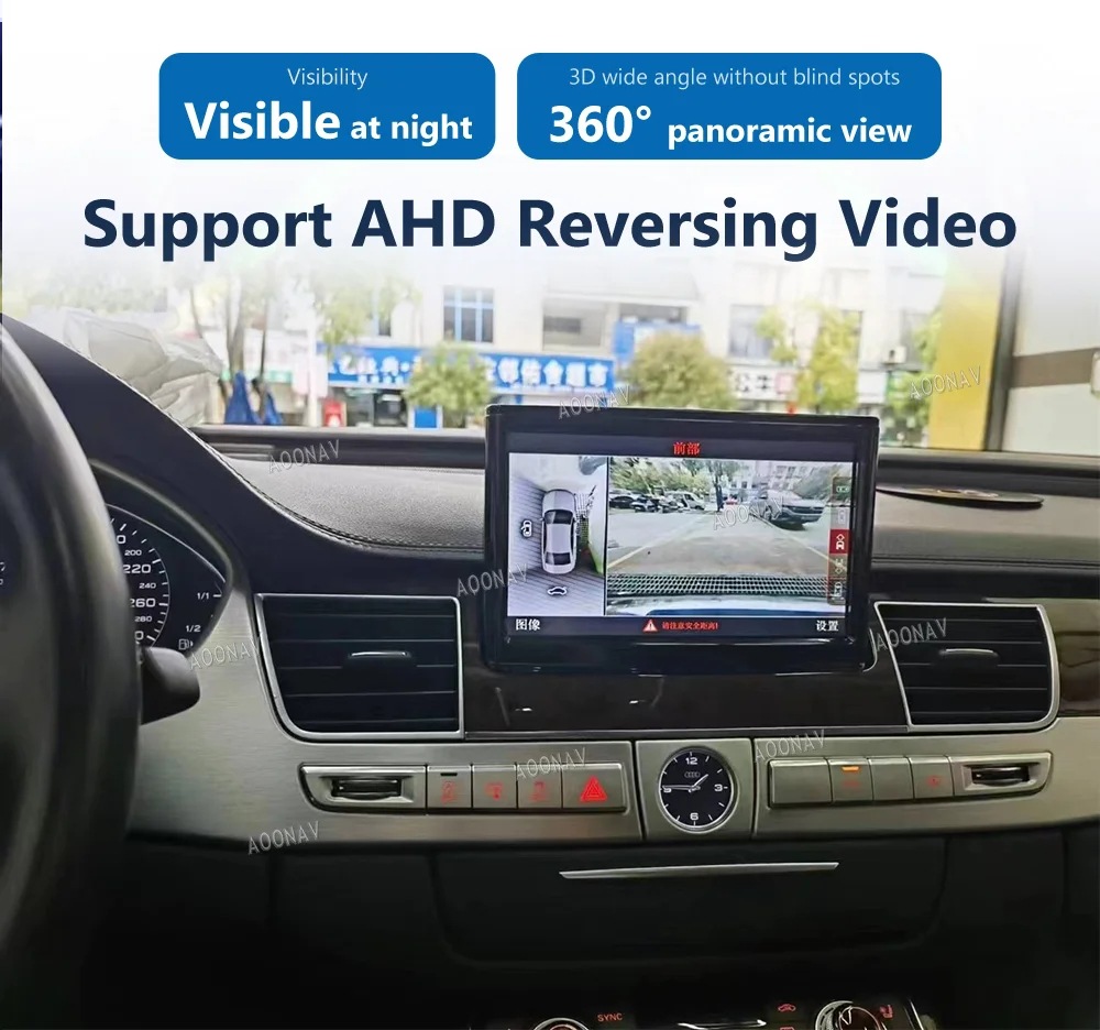 Suitable for Audi A8 A8L D4 Android High-Definition Large-Screen Modified Dvd Central Control Navigation Player All-In-One Machine