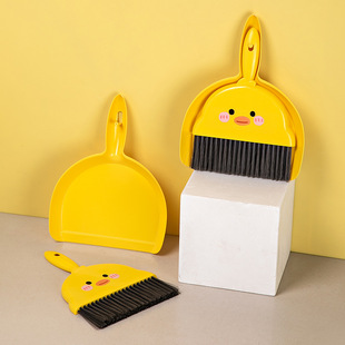 Desktop Mini Broom Set Table Sweeping Tools Small Broom Desk Children's Dustpan Combination for Primary School Students