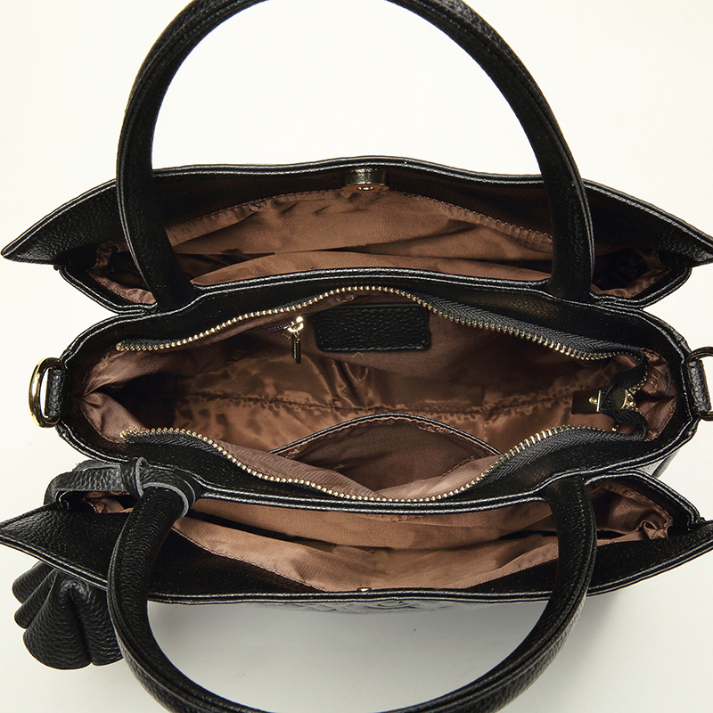 Damen Handtasche Aus Echtleder Große Umhängetasche Für Damen_voghion.com