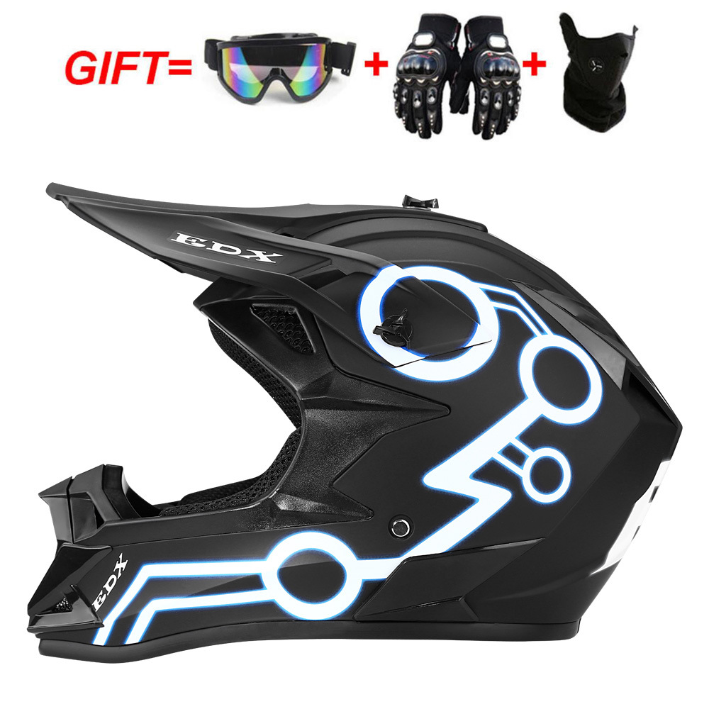 Matt black constellation blue