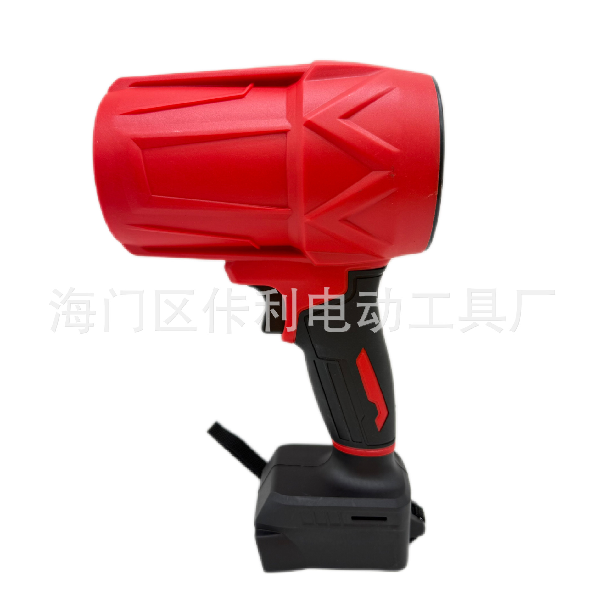 빨간색 브러시리스 베어 메탈(배터리는 포함되어 있지 않음)