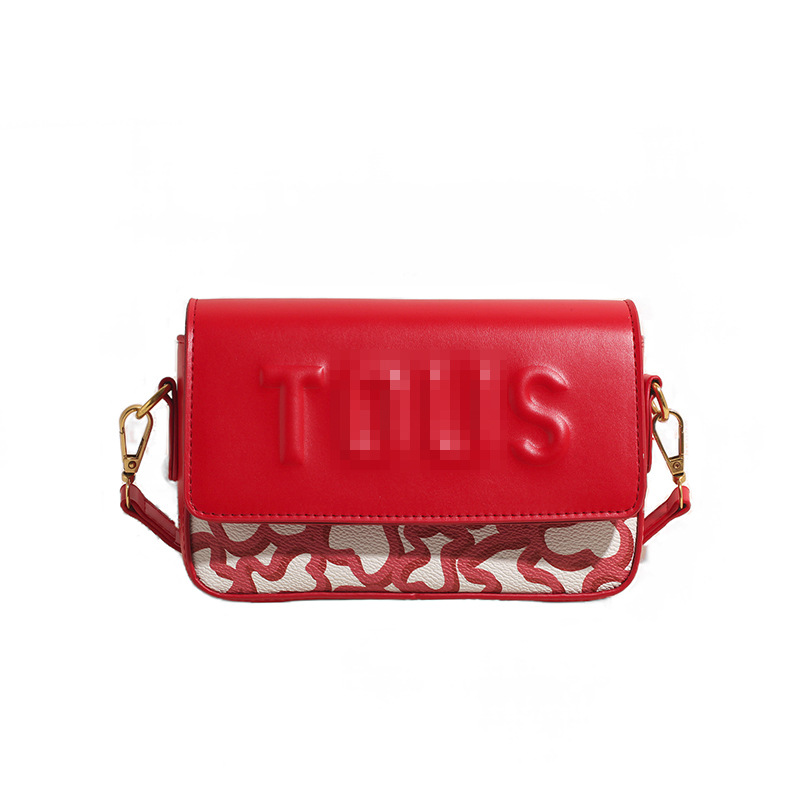 Bolsos transfronterizos para mujer 2024 nueva tendencia de moda bolsos de mujer bandolera bolso de cadena con letras bags pequeño bolso cuadrado