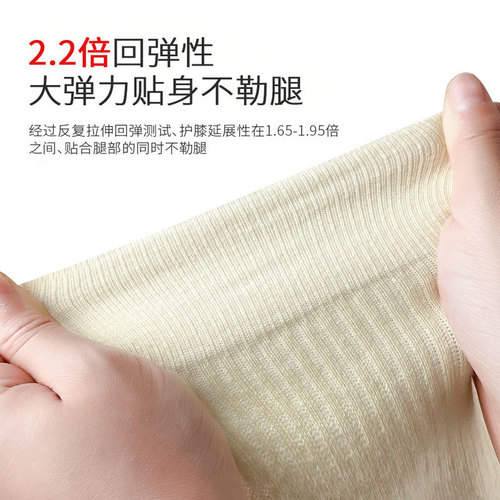 Japanese knee pads, breathable and thin, warm knee pads for old cold legs, protein cotton nylon high elasticity, girls dance protective knees