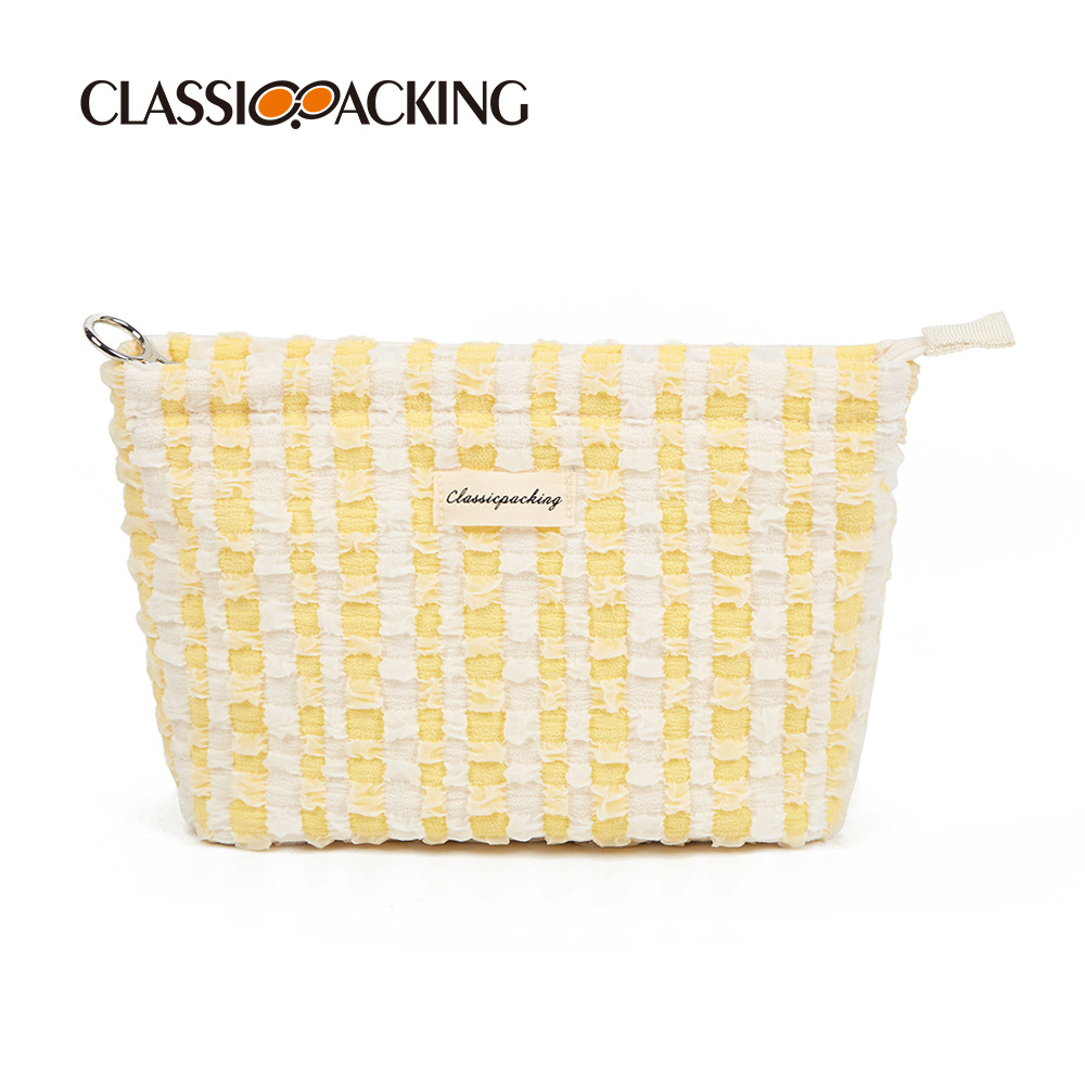 Bolso cosmético al por mayor de la fábrica bolso cosmético de la capacidad grande logotipo del bolso cosmético fresco del estilo japonés