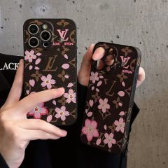 iPhone16PromaxクラシックトレンディブランドファインホールApple15ひまわりヨーロッパとアメリカのオールインクルーシブ落下防止携帯電話ケースに適しています。