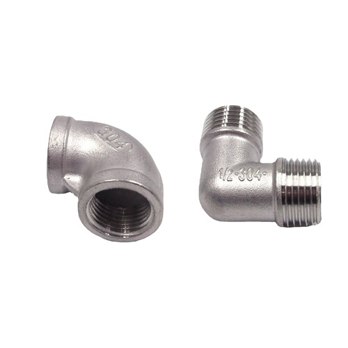 Stainless steel 4-point internal and external wire elbow 6-point 1-inch internal and external tooth double internal elbow double external wire elbow double external tooth elbow